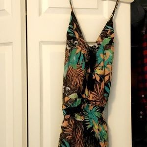Rip Curl Size Small Tropical Print Romper
